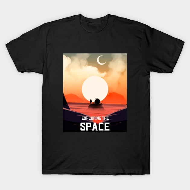 Space Adventure T-Shirt by MONMON-75